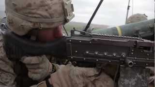 Marines Open Fire On Taliban Position With Javelin Missile And Machine Gun  Operation Bullseye [upl. by Steffy]