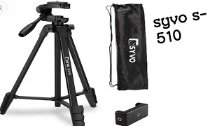 syvo s510 tripod  syvo tripod review  syvo s  510 tripod unboxing and review [upl. by Haneeja560]