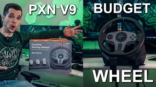 PXN V9 Racing Wheel Set Review  Best Budget Gaming Racing Wheel 2022 [upl. by Sophia]