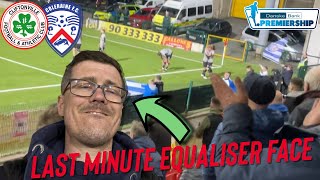 CLIFTONVILLE V COLERAINE  1 POINT GAINED OR 2 LOST  IRISH LEAGUE VLOG [upl. by Immaj]