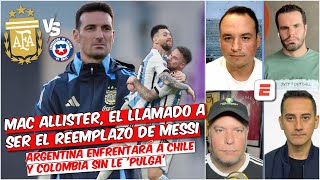 Sin Lionel MESSI ARGENTINA enfrenta a CHILE por las ELIMINATORIAS al MUNDIAL 2026  Exclusivas [upl. by Jarin]