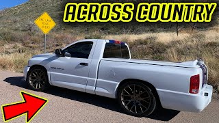 MOVING CALIFORNIA TO TEXAS IN A RAM SRT10 PICKUP TRUCK [upl. by Mikey]