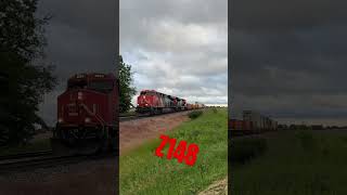 CN Z148 in Climax MI CN South Bend Sub [upl. by Nnylrats646]