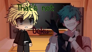 Dekus past bullies reactvillain Deku MHA part 2 Gacha Club READ DISC [upl. by Almeda]