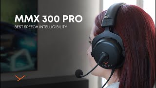 beyerdynamic  MMX 300 PRO  Best speech intelligibility [upl. by Hpesojnhoj956]