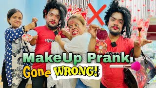 Alina Makeup Artist Ne Sanobar Choti ka Kya Haal Kar Dea  Makeup Prank Gone Wrong  Sanobar Vlog [upl. by Arataj]