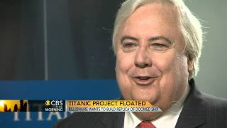 Billionaire plans to replicate Titanic [upl. by Seow299]