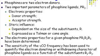 The ligands of organometallic chemistry [upl. by Irme]