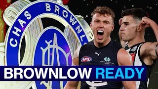 The Race for the Brownlow Medal 2024 Favourites [upl. by Arteid]