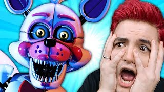 FNAF FELIPE NETO JOGANDO FNAF SISTER LOCATION parte 2 ANALISANDO SE JOGA BEM OU NÃO  HUEstation [upl. by Judson435]