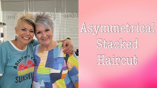 Short Asymmetrical Haircuts  How to do Asymmetrical Haircuts [upl. by Jenkel]