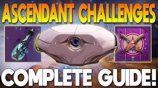 ALL Ascendant Challenge Locations and Guide EASY Updated Walkthrough  Destiny 2 [upl. by Alanson]