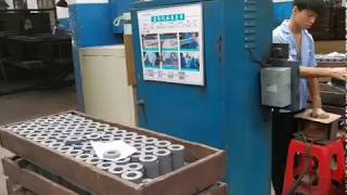 Grinding process of ferrite magnet production [upl. by Trainor]