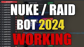 How to NUKE a Discord Server  WORKING AND FAST 2024 [upl. by Tloh152]