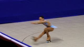 Campeona de España Patinaje Artistico Alevín 2016 Ariadna Garrasino [upl. by Bohs]