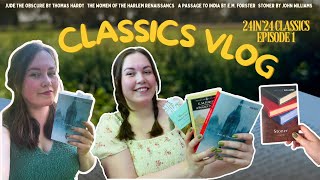 Reading classics and working on my bookshop  24in2024 eps 01  reading vlog [upl. by Eyllib]