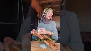 Egyptians Koshari food foodie vegetables meat chicken recipe shorts africa african cook [upl. by Ahseital]