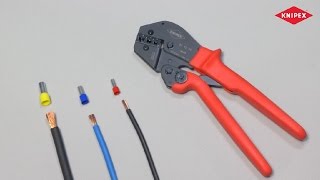 KNIPEX Crimpzange 97 52 09 [upl. by Adnarim]