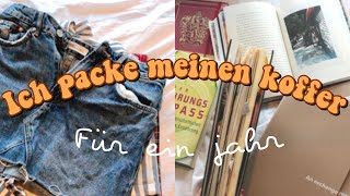 ♥︎KOFFER PACKEN FÜR 1 JAHR USA♥︎  Kikiexchange [upl. by Adan]