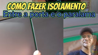 Como fazer isolamento em lugar difícil [upl. by Rolyt]