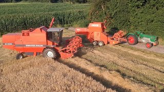 Kwast harvesting barley [upl. by Morrissey]