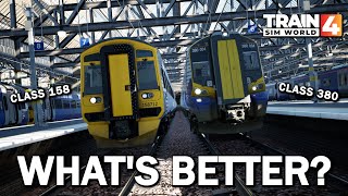 Whats Better  Scotrail Class 158 vs Class 380  Train Sim World 4 [upl. by Brenk370]