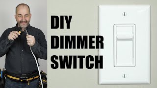 How To Install a Dimmer  DIY [upl. by Amsab698]