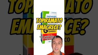 Topiramato emagrece emagrecimento obesidade endocrinologia [upl. by Kcirdahs]