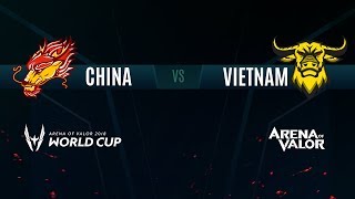 CH vs VN  Knockout Stage Day 5  AWC 2018 [upl. by Aissirac]