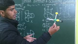 Optical Isomerism in Octahedral Complexes Bidentate Ligands [upl. by Seyer]