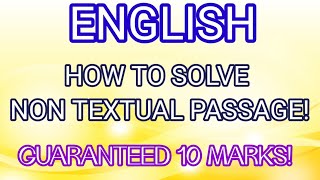 HOW TO SOLVE NON TEXTUAL PASSAGE SCORE FULL MARKS Maharashtra board 2022 [upl. by Niltiac]