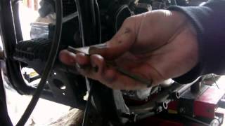 Yamaha Dragstar 650  Air Induction System AIS Removal  Part One [upl. by Inoy224]