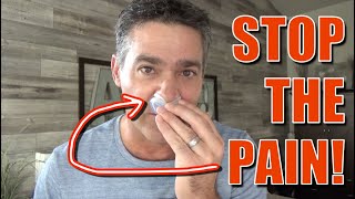 SLICK TIP Stop Nasal Pillow CPAP Mask Irritation and Pain Quickly [upl. by Garnes801]