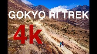 GOKYO RI Trek  Flying Mavic Air at 5000 m [upl. by Otreblada]