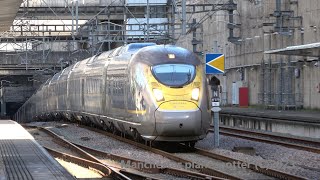 4K Train Spotting At London Stratford International Station On The 07042023 [upl. by Penthea]