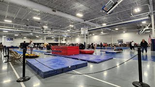 2024 Christiansburg VA States Meet 11Yrs Level 6 Beam [upl. by Artsa151]