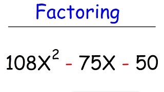 Factoring [upl. by Theurich]