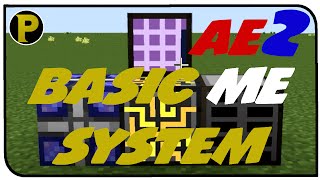 How To Make A MESystem Applied Energistics 2 Modded Minecraft TUTORIAL [upl. by Ikoek]