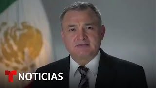 García Luna condenado en EEUU por drogas acusa a AMLO de nexos con el narco  Noticias Telemundo [upl. by Ahtreb]