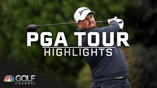 PGA Tour Highlights WM Phoenix Open Round 1  Golf Channel [upl. by Tram]