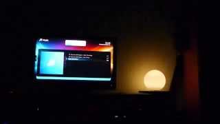 AtmoOrb 2  DIYSelfmade Philips Hue Clone  VUMeter Demo  Arduino  ESP8266  MediaPortal [upl. by Aloise724]