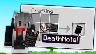 I Turned Minecraft into Death Note [upl. by Gilpin293]