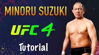 Minoru Suzuki  UFC 4 CAF Formula [upl. by Eentihw]