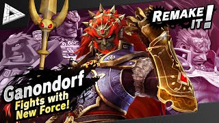 Remake It Ganondorfs Smash Moveset [upl. by Rabaj]