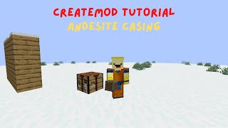 How To Make Andesite Casing  Create Mod Tutorial [upl. by Essilec]