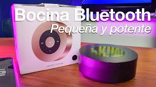 BOCINA BLUETOOTH portátil Buena Bonita y Barata ✅ 📻  Review en español [upl. by Ikila]