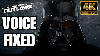 STAR WARS OUTLAWS I fixed Vader’s Voice starwars fyp gaming [upl. by Willetta]