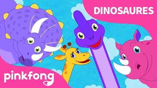 AnimauxSaurus  Chanson des Dinosaures  Pinkfong Bébé Requin  Chansons pour Enfants [upl. by Notserk813]