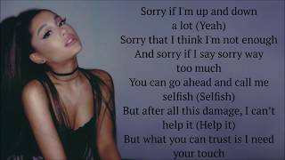 Ariana Grande  needy  Lyrics [upl. by Eiuqcaj181]