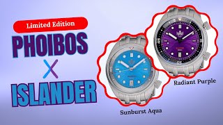 Phoibos x Islander Eagle Ray Limited Edition Collab  The Compressor Style Diver you Need [upl. by Ennaeilsel]